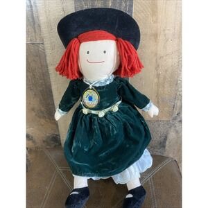 Eden Madeline Special Edition Dark Green Dress Collectible Plush Doll 2001 Vtg